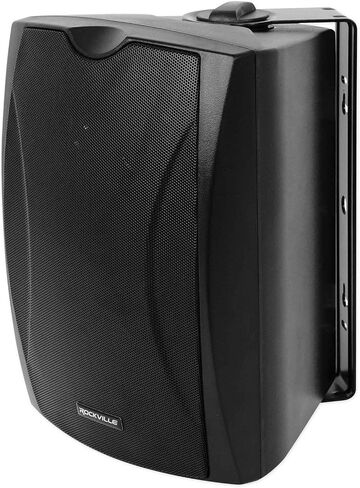 Rockville (2) WET -6B 70V 6.5 "Black IP55 Commercial Indoor/Outdoor Wall Speaker - Blac (اثنين عناصر) in Saudi Arabia