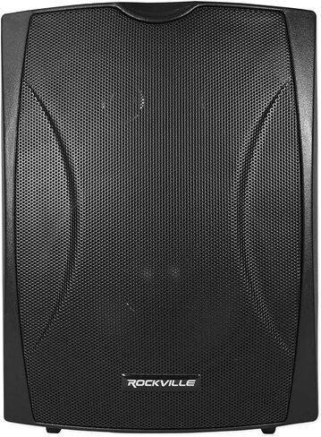 Rockville (2) WET -6B 70V 6.5 "Black IP55 Commercial Indoor/Outdoor Wall Speaker - Blac (اثنين عناصر) in Saudi Arabia