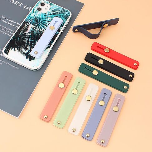 Wristband Finger Ring Grip Stand Holder for Mobile Phone, White in Saudi Arabia