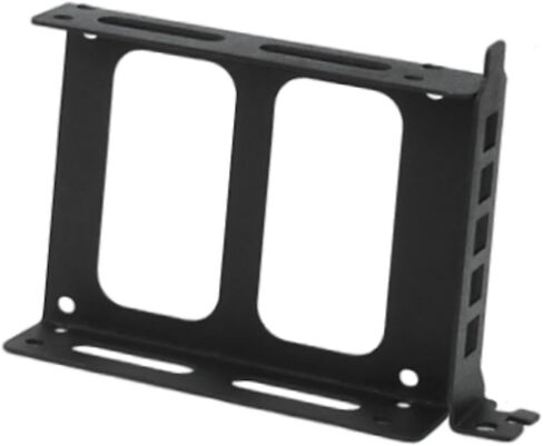 حامل مزدوج SSD حامل HDD HOLDER 2.5 "SSD Bracket PC Computer HDD Bay Hard Drive Holder Bay Internal Drive ، Black in Saudi Arabia
