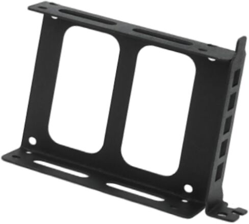 حامل مزدوج SSD حامل HDD HOLDER 2.5 "SSD Bracket PC Computer HDD Bay Hard Drive Holder Bay Internal Drive ، Black in Saudi Arabia