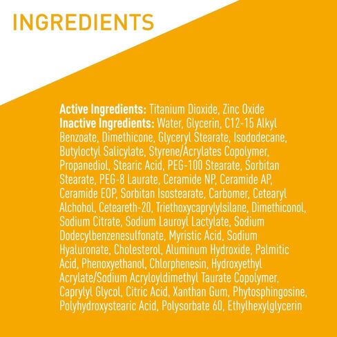 CeraVe 100% Mineral Sunscreen SPF 30 | Face Sunscreen with Zinc Oxide & Titanium Dioxide for Sensitive Skin | With Hyaluronic Acid, Niacinamide, and Ceramides | 2.5 oz in Kuwait