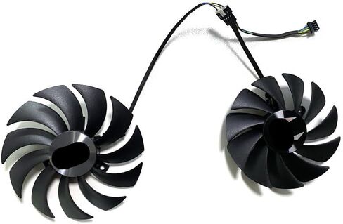 Cooling Fan 4PIN 89mm CF9015H12S 100MM CF1010U12S GAA8S2U GA92S2U for RTX3070 3070TI(89MM) in Saudi Arabia