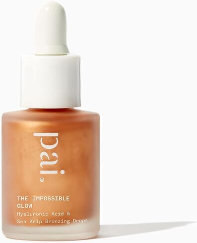 Pai Skincare - The Impossible Glow Organic Hyaluronic Acid + Sea Kelp Glow Drops | Natural, Vegan, Sensitive Skincare (Bronze, 1 fl oz | 30 ml) in Kuwait
