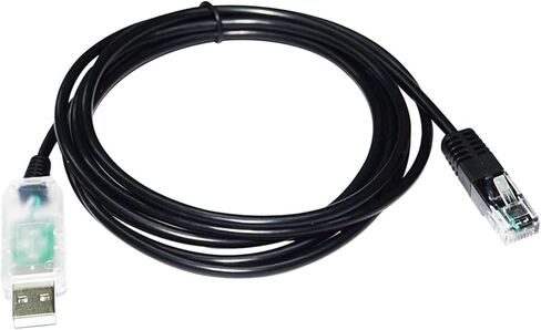 FT232RL رقاقة USB إلى RJ45 RS485 كابل التواصل المضيف المسلسل للمحول للكمبيوتر العاكس إلى الكمبيوتر (3.0METRES ، حالة USB شفافة) in Kuwait