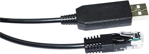 FT232RL رقاقة USB إلى RJ45 RS485 كابل التواصل المضيف المسلسل للمحول للكمبيوتر العاكس إلى الكمبيوتر (3.0METRES ، حالة USB شفافة) in Kuwait