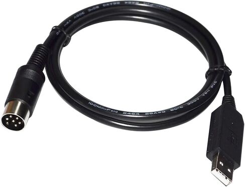 FT232RL USB إلى UART TTL 6PIN DIN ADAPTER CAT Programming Cable للراديو FRG-100 FRG-965 FRG-8800 FRG-9600 (5M) in Kuwait