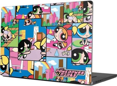 Skinit Skinit Laptop Skin Compatible مع MacBook Pro 16in (2021) - تصميم تصحيحات Warner Bros Powerpuff المرخصة رسميًا in Saudi Arabia