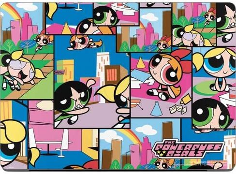 Skinit Skinit Laptop Skin Compatible مع MacBook Pro 16in (2021) - تصميم تصحيحات Warner Bros Powerpuff المرخصة رسميًا in Saudi Arabia