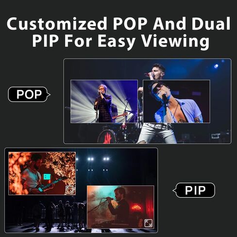 Stream Master 4 HDMI Video Switcher ، 10 '' 'Screen ، PTZ Control ، Dual RTMP Streaming ، Recording & Playback Mixer （NDI updatable） in Kuwait