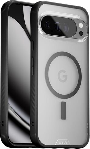 Mous Clear Case for Google Pixel 10 Pro XL (2025) ، متوافق مع Qi2 Magsafe و Pixelsnap - Clarity - Pixel Pixel 10 Pro XL - مقاوم للخدش ومضاد للأصفر وواحد بلوري in Kuwait