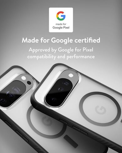 Mous Clear Case for Google Pixel 10 Pro XL (2025) ، متوافق مع Qi2 Magsafe و Pixelsnap - Clarity - Pixel Pixel 10 Pro XL - مقاوم للخدش ومضاد للأصفر وواحد بلوري in Kuwait