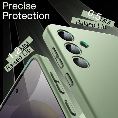 Jetech Slim Fit Case لـ Samsung Galaxy S24 5G ، حماية عدسة الكاميرا الكاملة ، غطاء الهاتف الواقي TPU الناعم مع النهاية غير اللامعة ، صدمية (أسود) in Saudi Arabia