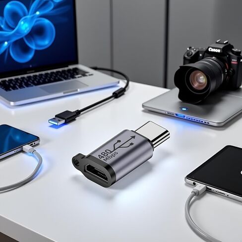 USB C/Lightning إلى محول USB Micro ، النوع C/Micro USB أنثى إلى محول الذكور البرق ، USB C/إلى موصل USB صغير ،/الإضاءة إلى الموسع in Saudi Arabia