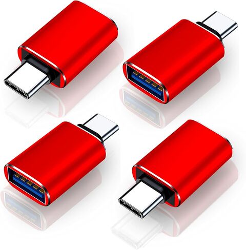 حزمة محول USB C إلى USB من 4 usb c ذكر إلى محول أنثى USB3 متوافق مع iPhone 16 Pro Max Pro Air 2023 imac ipad mini pro ، نوع آخر C أو Thunderbolt 4/3 ، in Saudi Arabia