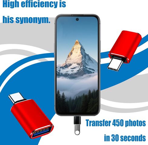 حزمة محول USB C إلى USB من 4 usb c ذكر إلى محول أنثى USB3 متوافق مع iPhone 16 Pro Max Pro Air 2023 imac ipad mini pro ، نوع آخر C أو Thunderbolt 4/3 ، in Saudi Arabia