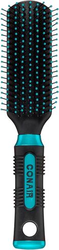 Conair Salon Results Hairbrush for Men and Women, Hairbrush for Everyday Brushing with Nylon Bristles, Color May Vary, 1 Pack in Kuwait