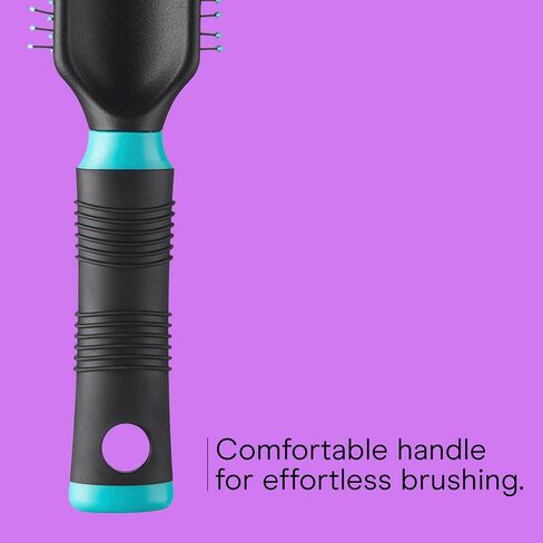 Conair Salon Results Hairbrush for Men and Women, Hairbrush for Everyday Brushing with Nylon Bristles, Color May Vary, 1 Pack in Kuwait