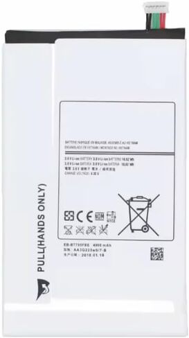 Generic Battery 4900mAh 3.8V EB-BT705FBE compatible with Galaxy Tab S 8.4 SM-T700 T700 T705 Tablet in Saudi Arabia