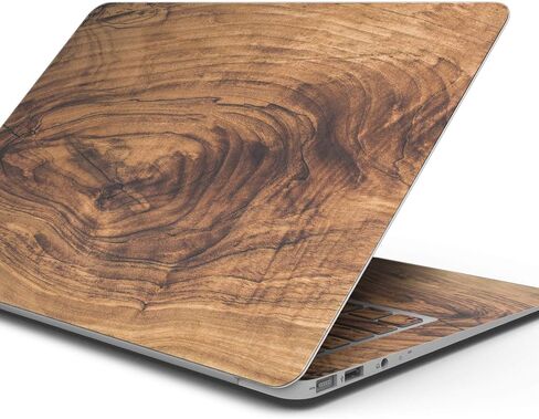 Raw Wood Planks V11 Full-Body Wrap Scratch Resistant Decal Skin-Kit Compatible with MacBook 16" Pro M1 (A2485) in Saudi Arabia