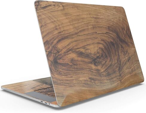 Raw Wood Planks V11 Full-Body Wrap Scratch Resistant Decal Skin-Kit Compatible with MacBook 16" Pro M1 (A2485) in Saudi Arabia