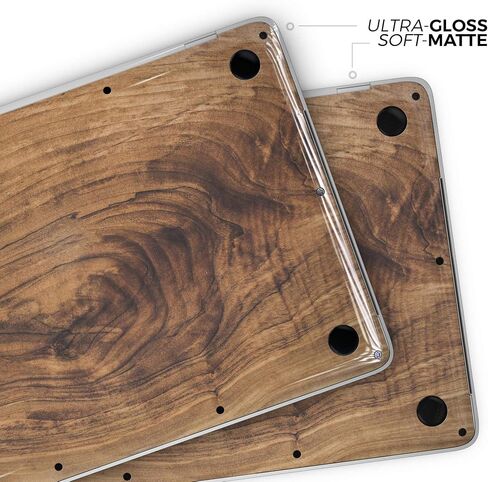 Raw Wood Planks V11 Full-Body Wrap Scratch Resistant Decal Skin-Kit Compatible with MacBook 16" Pro M1 (A2485) in Saudi Arabia