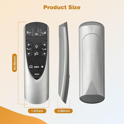 RF358A RF502A استبدال التحكم عن بُعد لـ Tempurpedic ERGO/ERGO تمتد قاعدة سرير قابلة للتعديل JDLK.33.01.18 ، مسافة تحكم تزيد عن 26 قدمًا in Kuwait