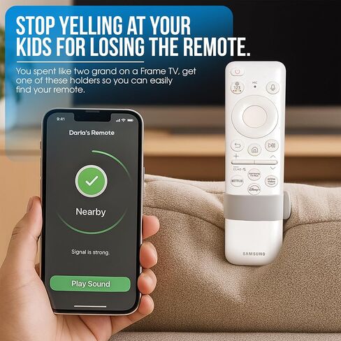 جبل مرفق لأكمام Airtag و Samsung TV Remote BN59-01432J BN59-01432A BN59-01432B in Saudi Arabia