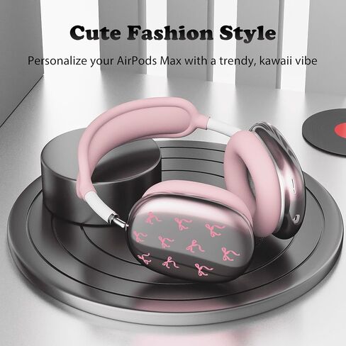 for AirPods Max Headphones Pink Bow Ear Covers for AirPods Max 2 in Saudi Arabia