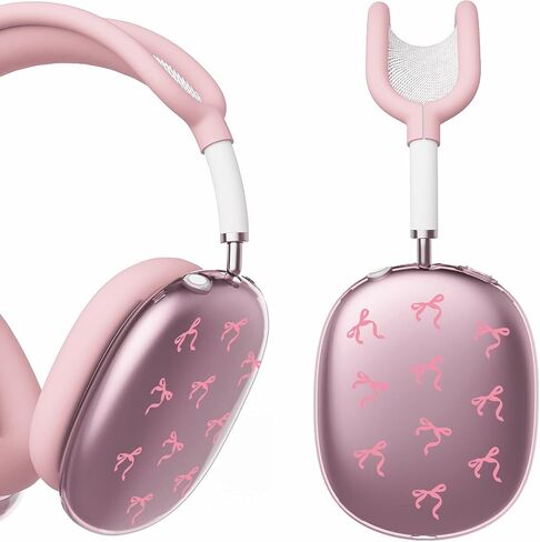 for AirPods Max Headphones Pink Bow Ear Covers for AirPods Max 2 in Saudi Arabia