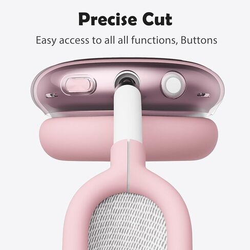 for AirPods Max Headphones Pink Bow Ear Covers for AirPods Max 2 in Saudi Arabia