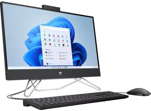 HP 24" All-in-One Desktop, Intel 10-Core i5-1235U, 23.8" FHD IPS Touchscreen, Intel Iris Xe Graphics, WiFi 6, HDMI, 1080P Camera, 64GB DDR4 2TB M.2 SSD, Win11 Home in Saudi Arabia