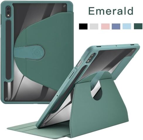 السفر على حالة الكمبيوتر اللوحي متوافقة مع طراز Samsung Galaxy Tab A9+ 10.5 بوصة 2023 (SM-X210/X216/X218) ، 360 درجة المتوافقة مع الجهاز اللوحي الذكي ، الغطاء الخلفي للكمبيوتر الشخصي ، الغطاء الصلب ، العلبة in Saudi Arabia