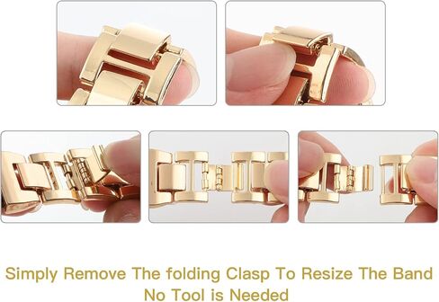 Wonmille Extra 0.8 '' Links 3 Pits Pack Watch Band فقط مناسبة لجميع السلاسل بعرض 2 سم in Kuwait