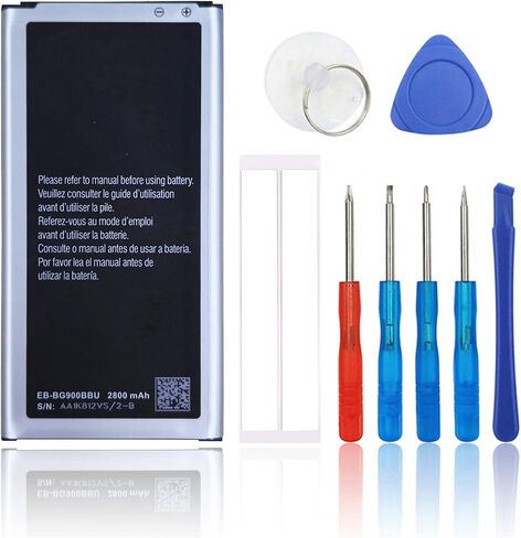 Swarkisamsung Galaxy S5 SM-G900 EB-BG900BBU /EB-BG900BBZ /EB-BG900BBE NG BUSTUCTION TILPATING مع Samsung Galaxy S5 SM-G900 EB-BG900BBU /EB-BG900BBZ /EB-BG900BB in Saudi Arabia