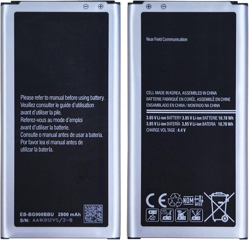 Swarkisamsung Galaxy S5 SM-G900 EB-BG900BBU /EB-BG900BBZ /EB-BG900BBE NG BUSTUCTION TILPATING مع Samsung Galaxy S5 SM-G900 EB-BG900BBU /EB-BG900BBZ /EB-BG900BB in Saudi Arabia