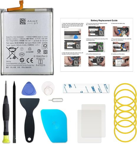 بطارية EB-BA546ABY جديدة متوافقة مع Galaxy A55 5G SM-A556 B/U/U1/W/E ، مع تعليمات و DIY أدوات in Kuwait