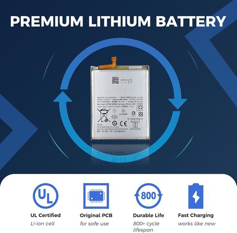 بطارية EB-BA546ABY جديدة متوافقة مع Galaxy A55 5G SM-A556 B/U/U1/W/E ، مع تعليمات و DIY أدوات in Kuwait