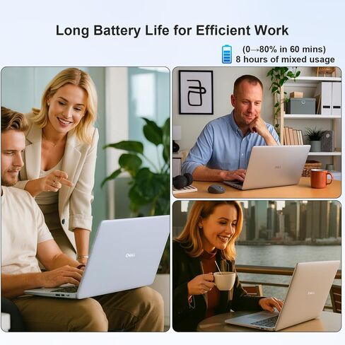 Dell Inspiron 16 Touchscreen Business Laptop, Intel Core 7 150U(10-Core, Up to 5.4GHz), FHD+ 16:10 Display, AI Copilot Key, Fingerprint Reader, Backlit KB, w/Accessory, Win 11 Pro (64GB DDR5 4TB SSD) in Saudi Arabia