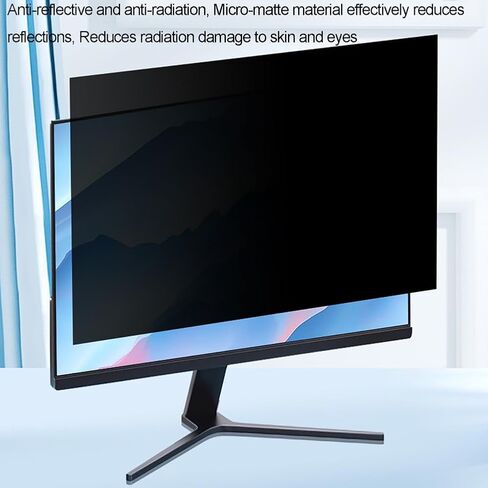 19-27.5 inch Privacy Screen Anti Peeping Film for 16:10 16:9 LED Screen Desktop PC Monitor Computer Privacy Screen Filter Panel Anti Glare Blue Light,19in 16:10 in Kuwait