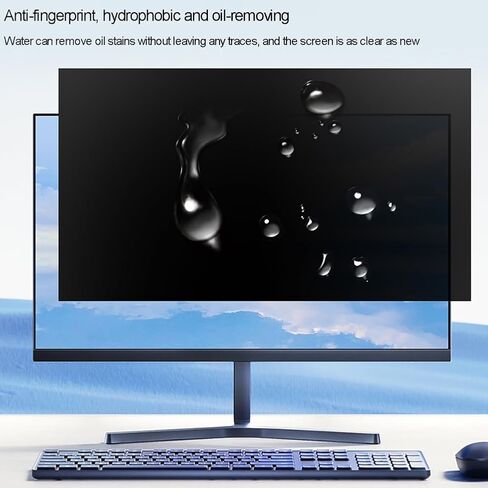 19-27.5 inch Privacy Screen Anti Peeping Film for 16:10 16:9 LED Screen Desktop PC Monitor Computer Privacy Screen Filter Panel Anti Glare Blue Light,19in 16:10 in Kuwait