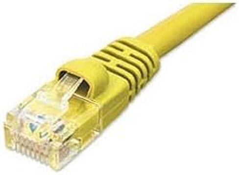 CAT5E كابل التصحيح المحسّن مع التمهيد الأصفر 14 قدمًا in Saudi Arabia