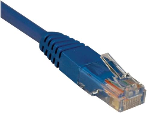TRIPP Lite Eaton Series N002-002-Bl-bl-bl-bl-ble 2ft cable Ethernet Patch LAN ، 350 ميجا هرتز UTP RJ45 M/M مصبوب Poe PVC ROHS ، حزمة Cloud Care مسبقًا مؤهلة (1 حزمة) in Saudi Arabia