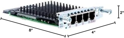 Cisco VIC2-4FXO بطاقة واجهة الصوت ذات أربعة شروط-FX (متجدد) in Saudi Arabia