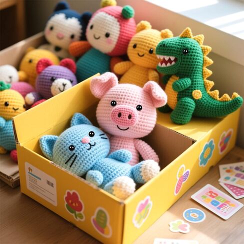 MUCUNNIA 400PCS Safety Eyes for Amigurumi 6-12mm Black Safety Eyes for Crochet with Washers Doll Eyes for Stuffed Animals DIY Christmas Decorations in Saudi Arabia