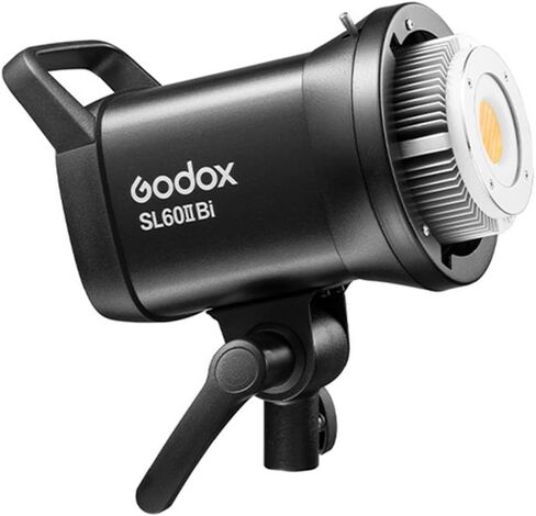 Godox SL60IIBi 75W Bowens Mount Led Video Light,11 FX Effects CRI≥96 TLCI≥97 2800K-6500K,16 Groups 32 Channels,2.4GHz Wireless/Bluetooth/Light Body Control,0%-100% Brightness Adjustment in Saudi Arabia