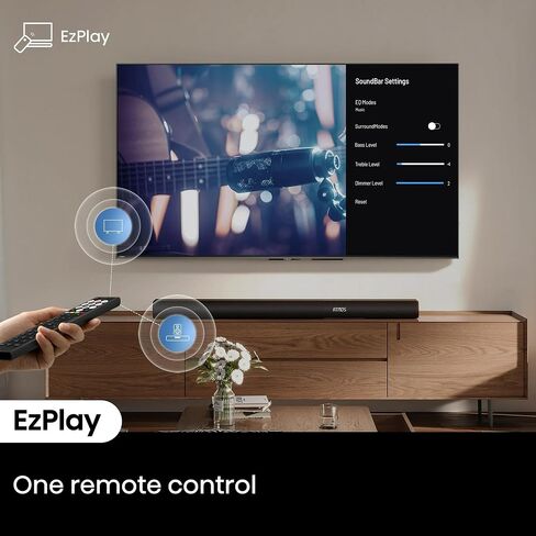 Hisense R632 3.1 Channel 380W Soundbar مع مضخم الصوت اللاسلكي* و Dolby Atmos (متجدد) in Kuwait