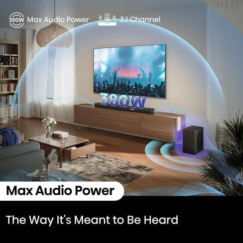 Hisense R632 3.1 Channel 380W Soundbar مع مضخم الصوت اللاسلكي* و Dolby Atmos (متجدد) in Kuwait