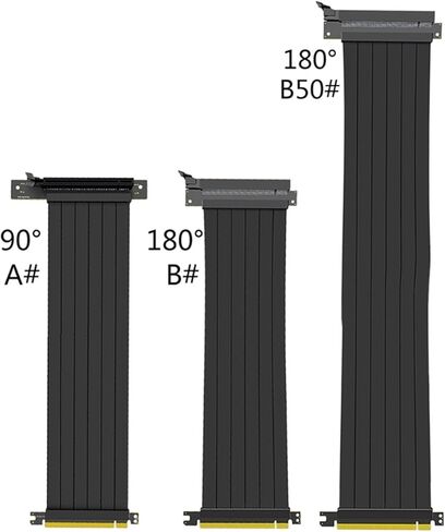 كامل السرعة 3.0 PCIE X16 RISER CABLE CABLE CARTER CABLE PCI Express Riser Resealder Extivery with antijam fit for GPU AXYB (A40cm) in Kuwait