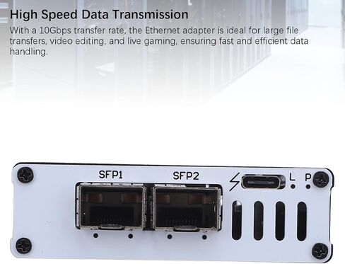 محول Ethernet 10g متوافق مع منافذ Thunderbolt 3 أو Thunderbolt 4 ، يدعم 10 جيجابايت S ، التوصيل والتشغيل ، لنظام OS X ، ولأنظمة Ubuntu (منفذ مزدوج) in Kuwait